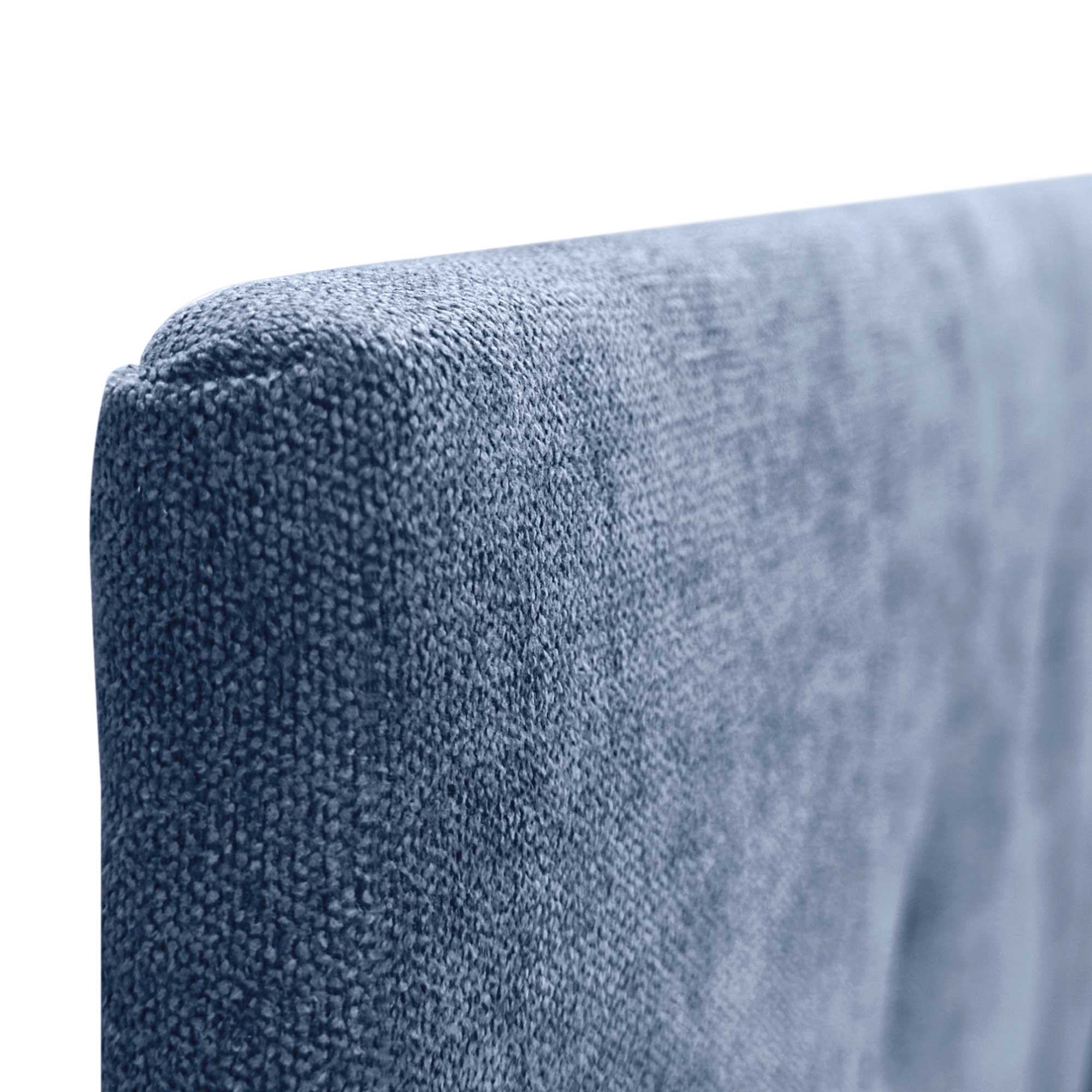 DHOME Cabecero de Tela AQUALINE Liso cabeceros Cabezal tapizado Cama Lujo (Tela Azul, 135cm (Camas 120/135/140)) - 5