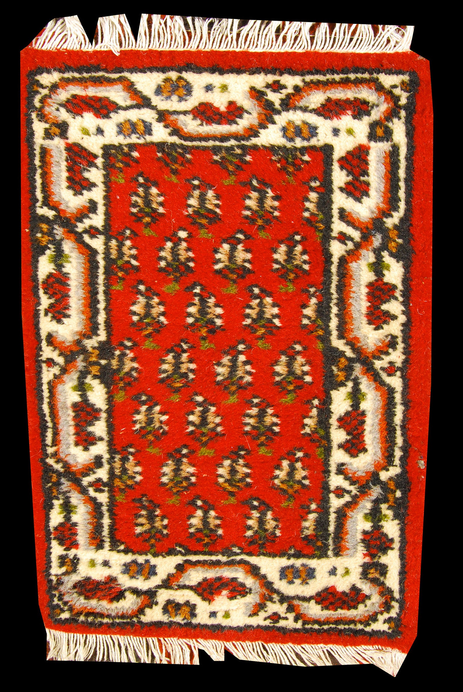 Oryginalny ręcznie tkany kilim/dywan z certyfikatem autentyczności 59x40 GALLERIAFARAH1970