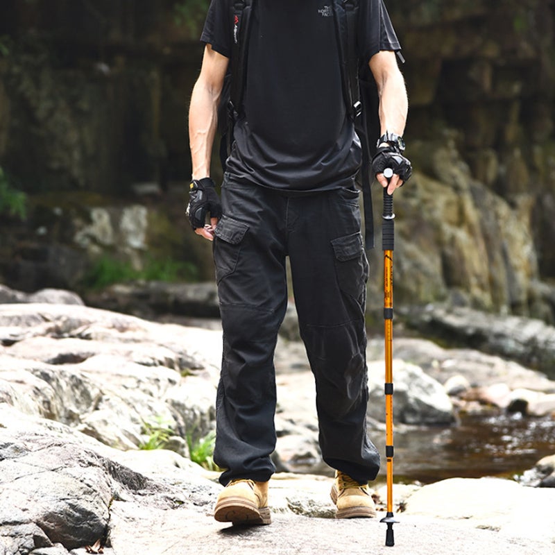 Bastoni Da Trekking In Alluminio - Regolabili 63-135cm, Ammortizzati, Antishock, Per Escursionismo - Foto 8