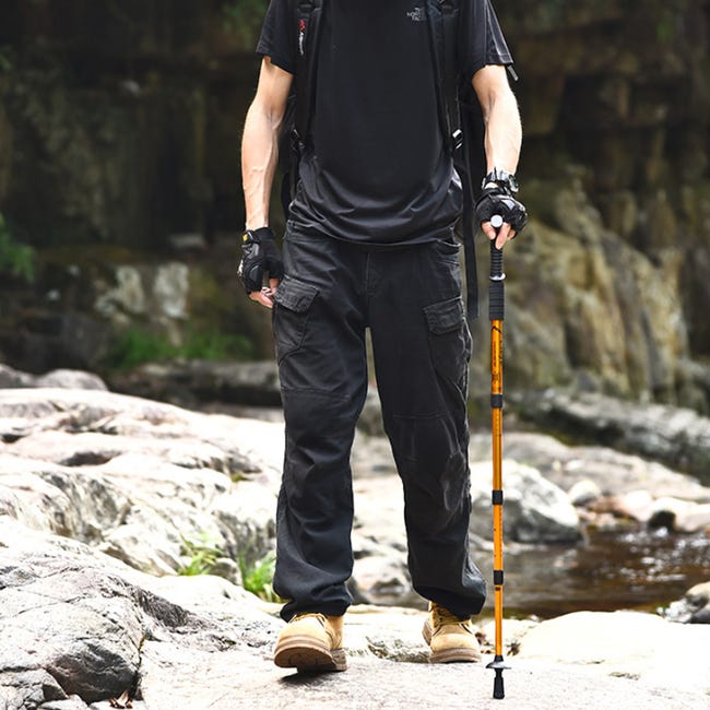 Bastoni Da Trekking In Alluminio - Regolabili 63-135cm, Ammortizzati, Antishock, Per Escursionismo - Foto 8