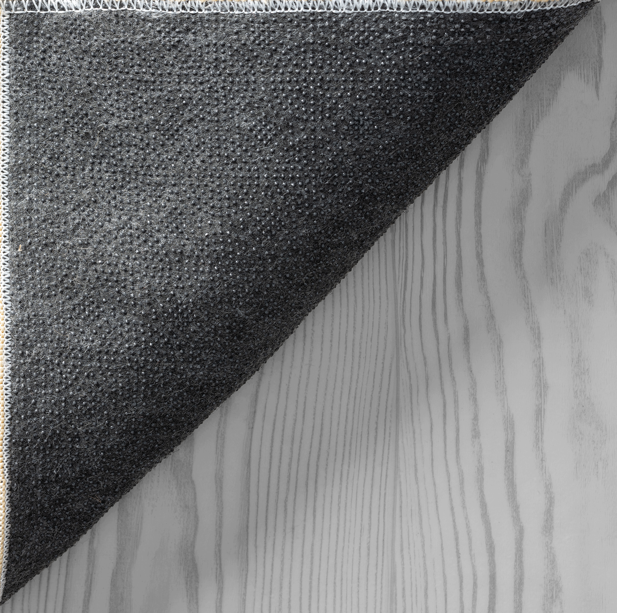 the carpet Relax tapis moelleux à poils courts, dessous antidérapant, lavable à 30 degrés, super soft, aspect fourrure, Sable, 160 cm - 5