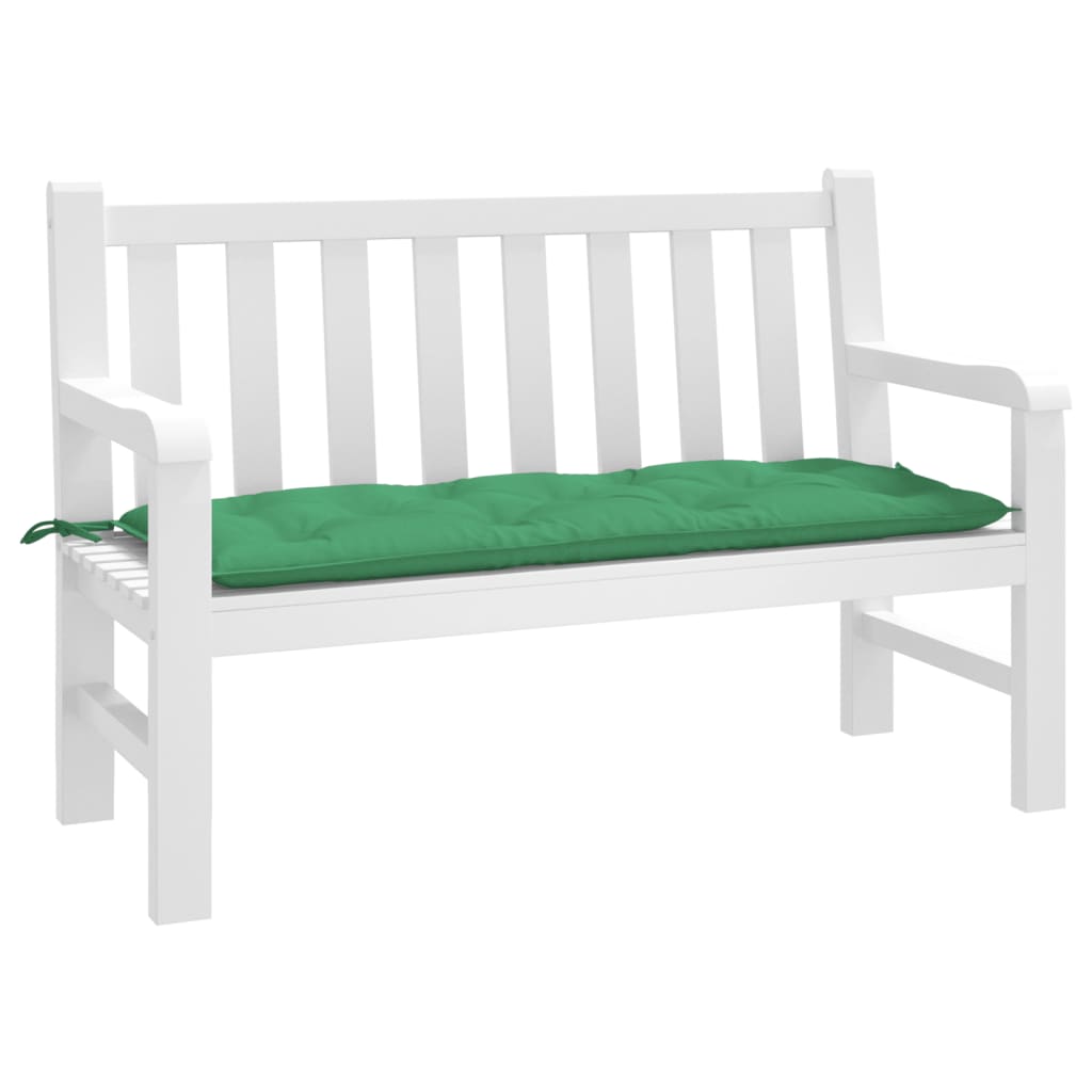 Lewondr Housse Coussin Extérieur 12x20 Pouces Lot De 2 - Imperméables Rayées Vert Blanc Pour Jardin Patio