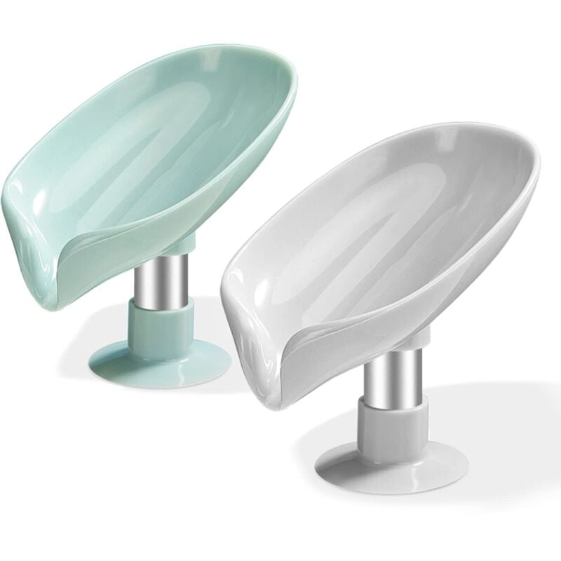 Lot De 2 Porte-savons Dorés Pour Mur De Douche, Porte-savon Adhésif En