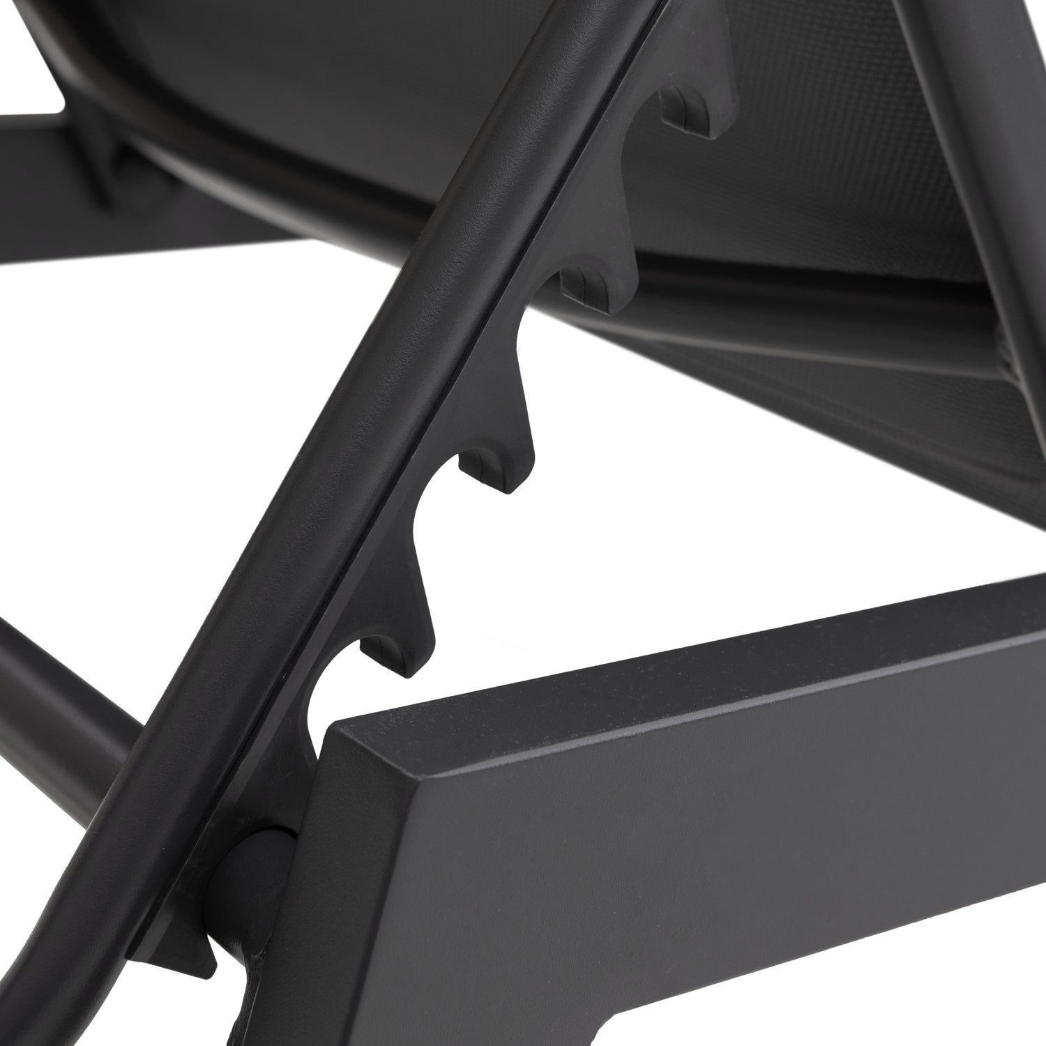 Lot de 2 bains de soleil BARBADOS en textilène gris - aluminium gris anthracite - 6