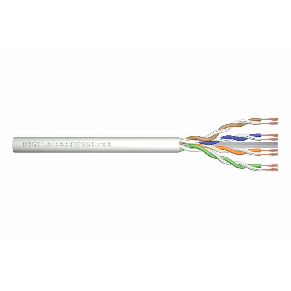 Kabel Sieciowy Digitus UTP Cat6 100m Miedź 250 MHz PoE+