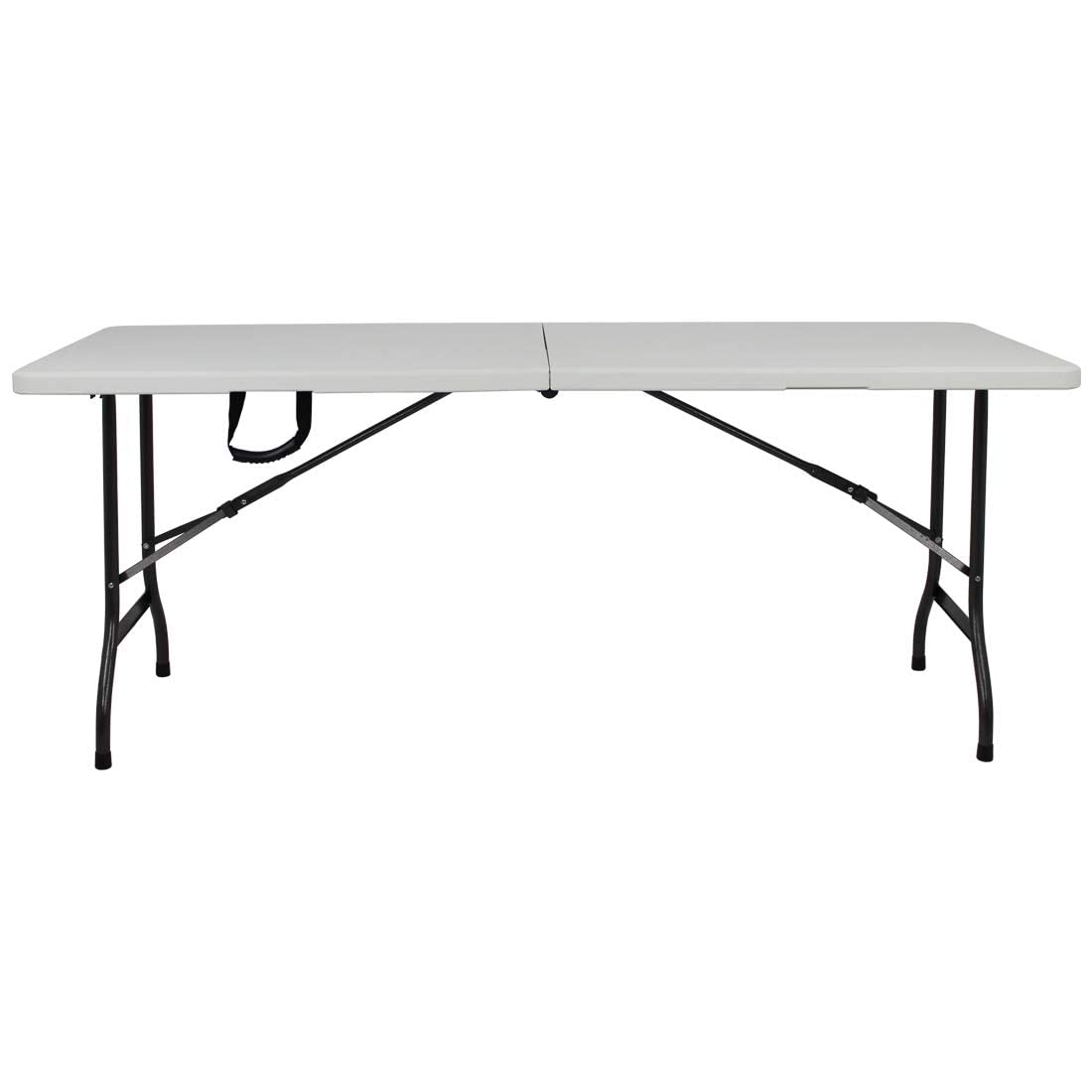Tavolo catering pieghevole bianco in hdpe 180x70x74 cm - 6