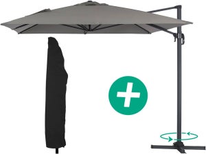 VidaXL Ombrellone da Giardino con Palo 200x130 cm Azzurro | Leroy Merlin