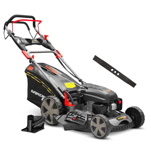 Tondeuse Thermique Autotractée 170 CC - 50,8 cm avec 2 Lames, Mulching et Éjection Latérale - Garde Pro