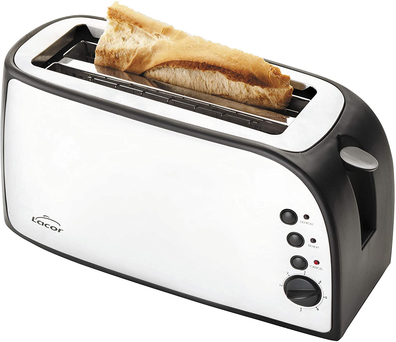 Lacor Tostadora Doble Ranura Larga 1500W. 69260 - Imagen 3