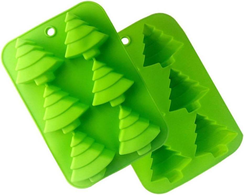 Zestaw 2 silikonowych foremek do pieczenia z powłoką zapobiegającą przywieraniu, do muffinek, ciasta czekoladowego, mydła, babeczek i galaretki – sili