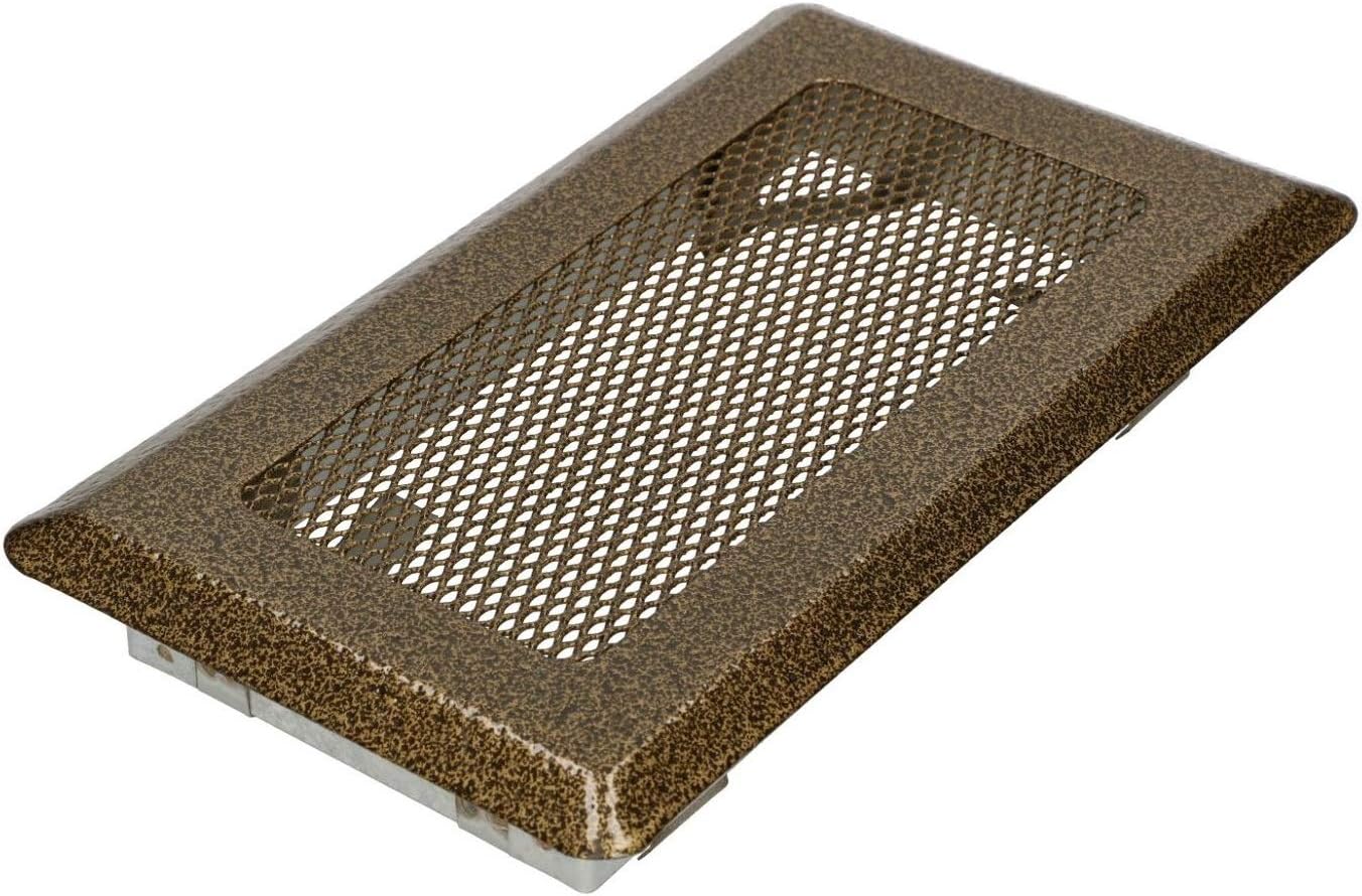 Kratka wentylacyjna kominkowa metalowa 10x20cm - KOTARBAU - 3