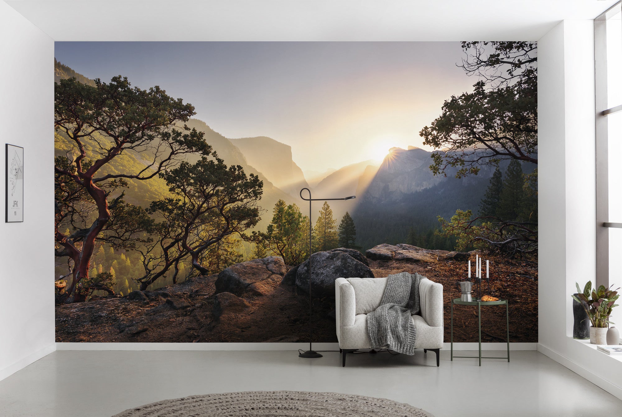 Fototapeta krajobraz zielonymIniebieskim - 450 x 280 cm - SANDERS &amp; SANDERS