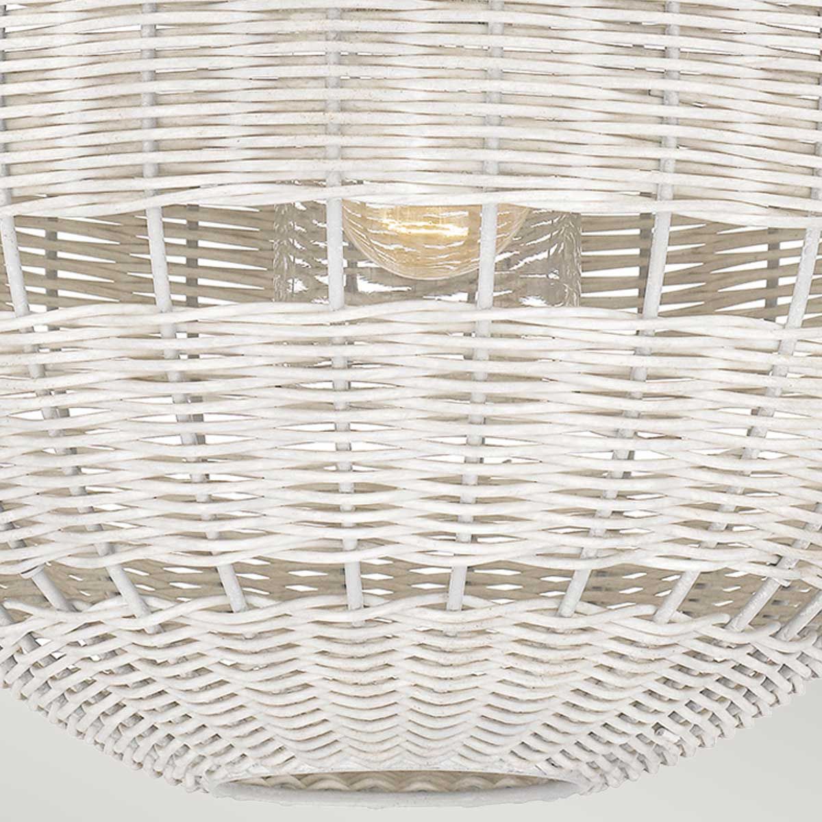Lampa sufitowa zewnętrzna LINDENDALE antyczna biel 1xE27x60W wym:237,2x40,5x40,5cm IP44 Quoizel - 7