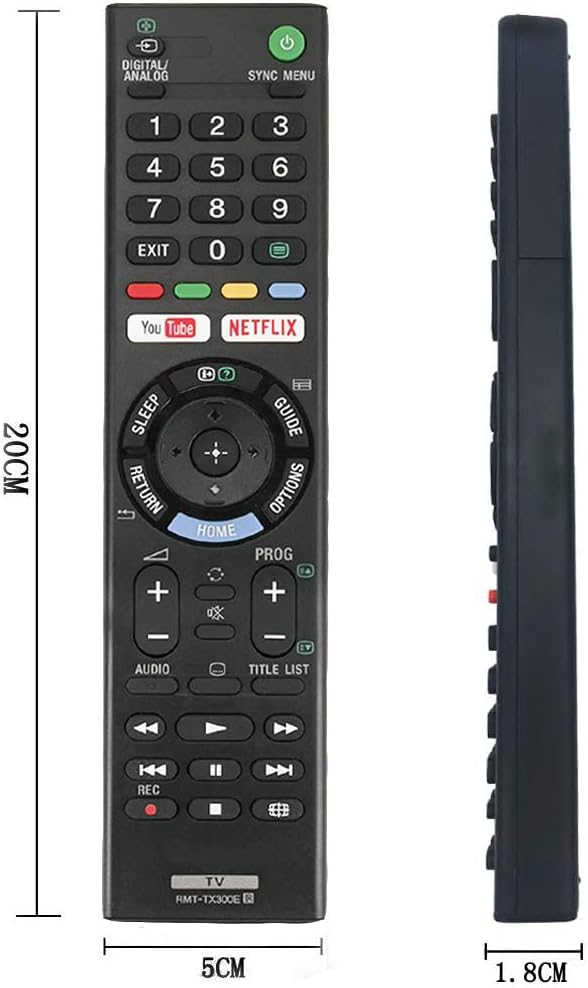Telecomando RMT-TX300E adatto per TV LED LCD Sony RMT-TX300P RMF-TX100