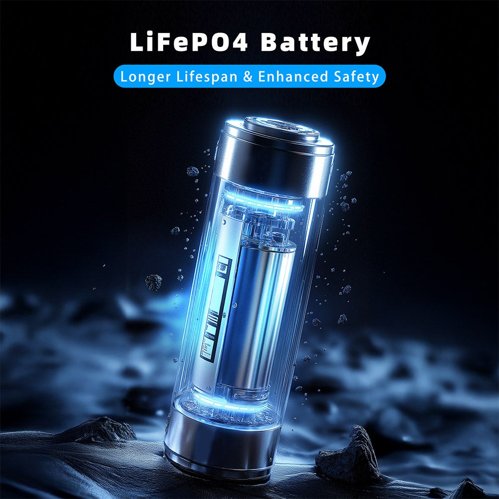 Station d'Énergie Portable DaranEner YOUYO R100 100W, 89.6Wh LiFePO4, Compacte avec LED - Jaune - 3