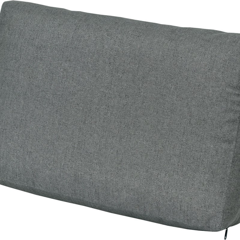 Poduszka na fotel ogrodowy oparcie AMPO wodoodporna szary 1 szt.