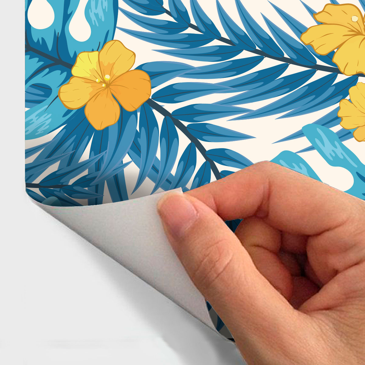 Adesivo arazzo tropicale Copiapo - Sticker adesivo - adesivi murali - 60x60cm - 4