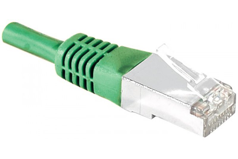 CONECTICPLUS Câble ethernet cat6 0.15m surblindé vert - 3