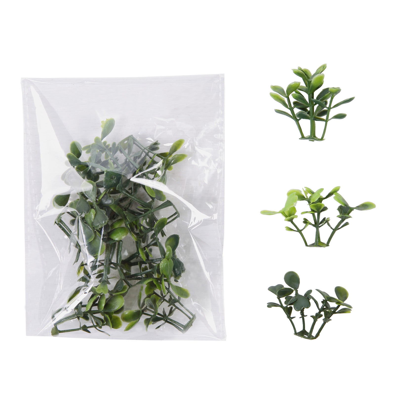 Topiaires artificiels Buis,arbres SucceBuy 3 pieds (2 pièces),fausses plantes vertes extérieures avec feuilles remplaçables - 3