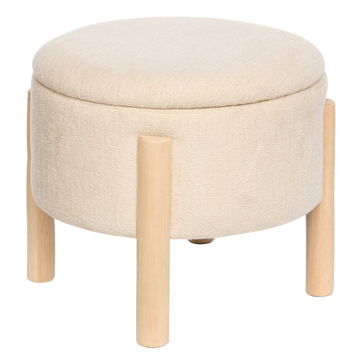 Taburete Elki Blanco 45.5x37x45.5cm , Atmosphera Créateur d'intérieur ...