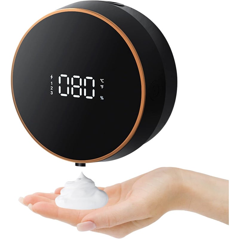 Dozownik bezdotykowy do dezynfekcji rąk 300 ml, ładowarka ścienna USB, dozownik mydła do rąk z czujnikiem i wyświetlaczem LED