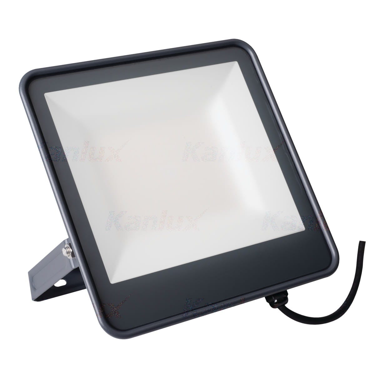 Naświetlacz halogen IQ LED 90W Neutralna biel 10800lm czarny wym:31,4x24,3x3,8cm IP65 Kanlux