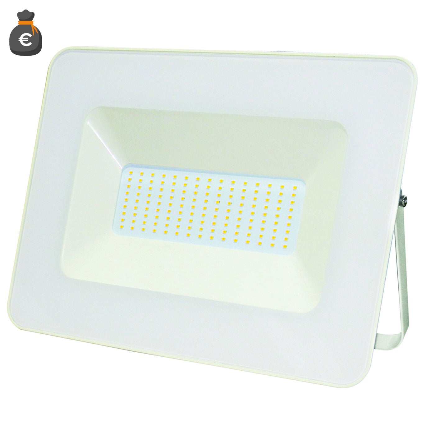 Biały reflektor LED 175-265VAC 100W 3000K