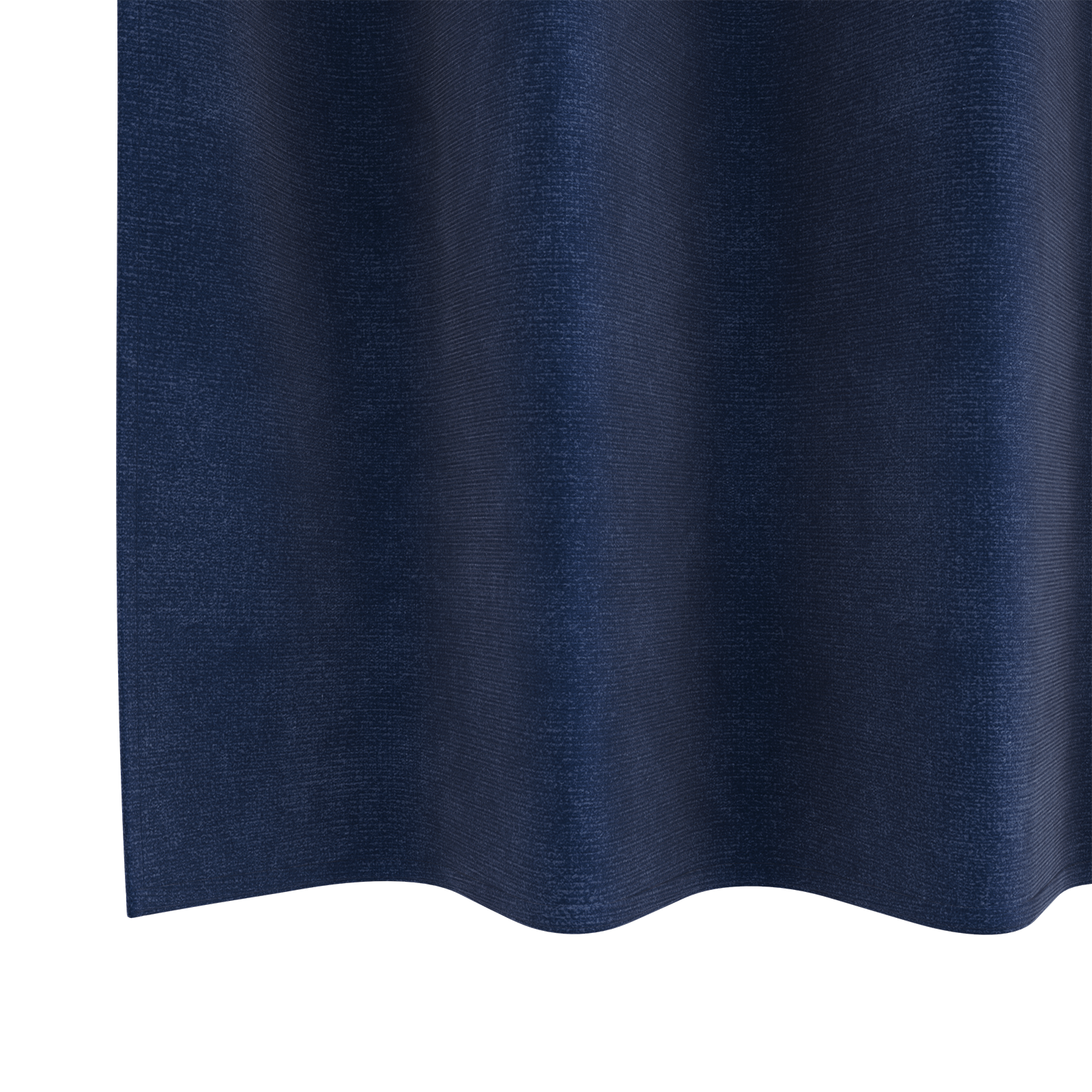Rideau en velours feutré uni - Bleu marine - Maison - 28.25