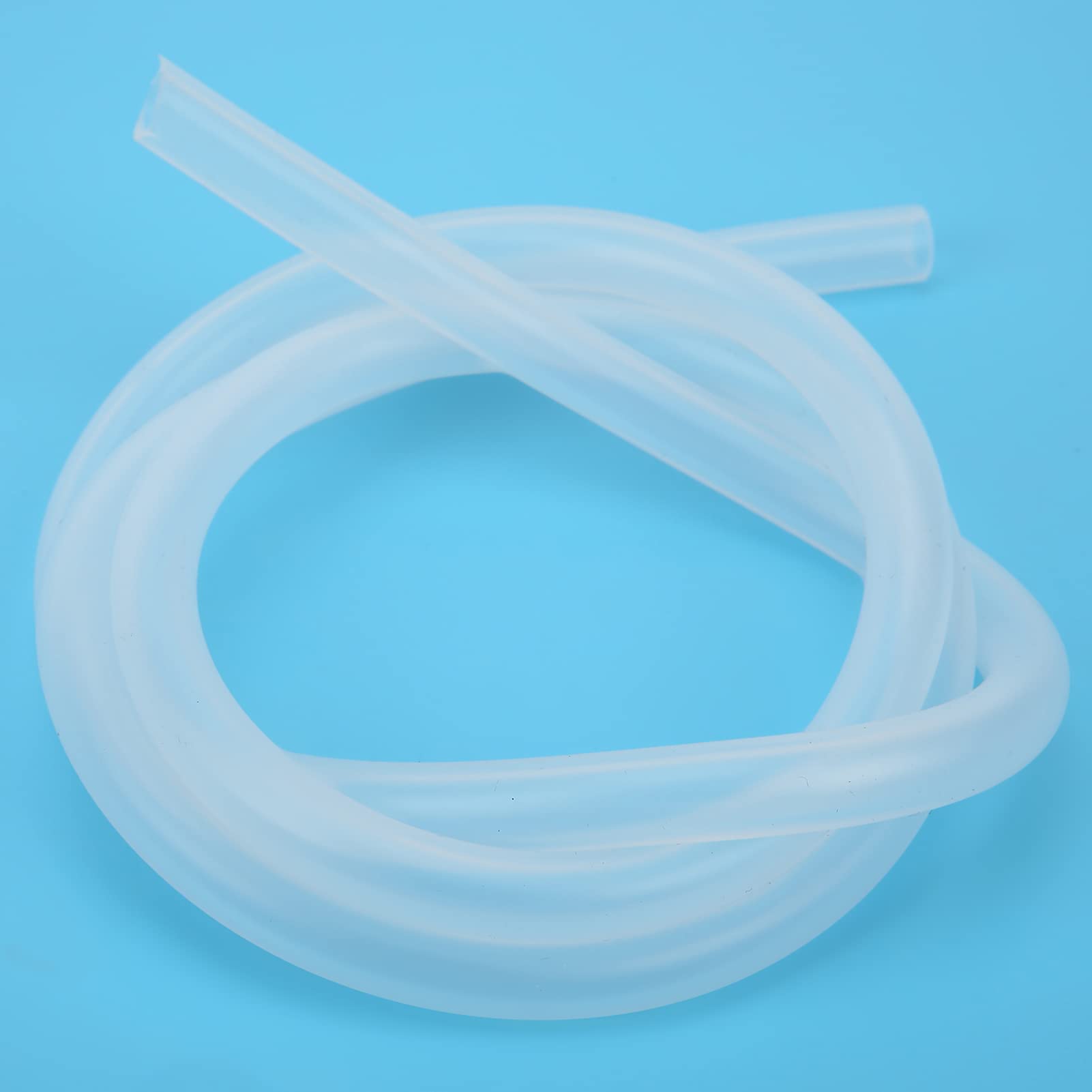 Tube de pompe péristaltique tuyau en silicone accessoires d'équipement hydraulique transparent 1 mètre (6,4 mm - 2