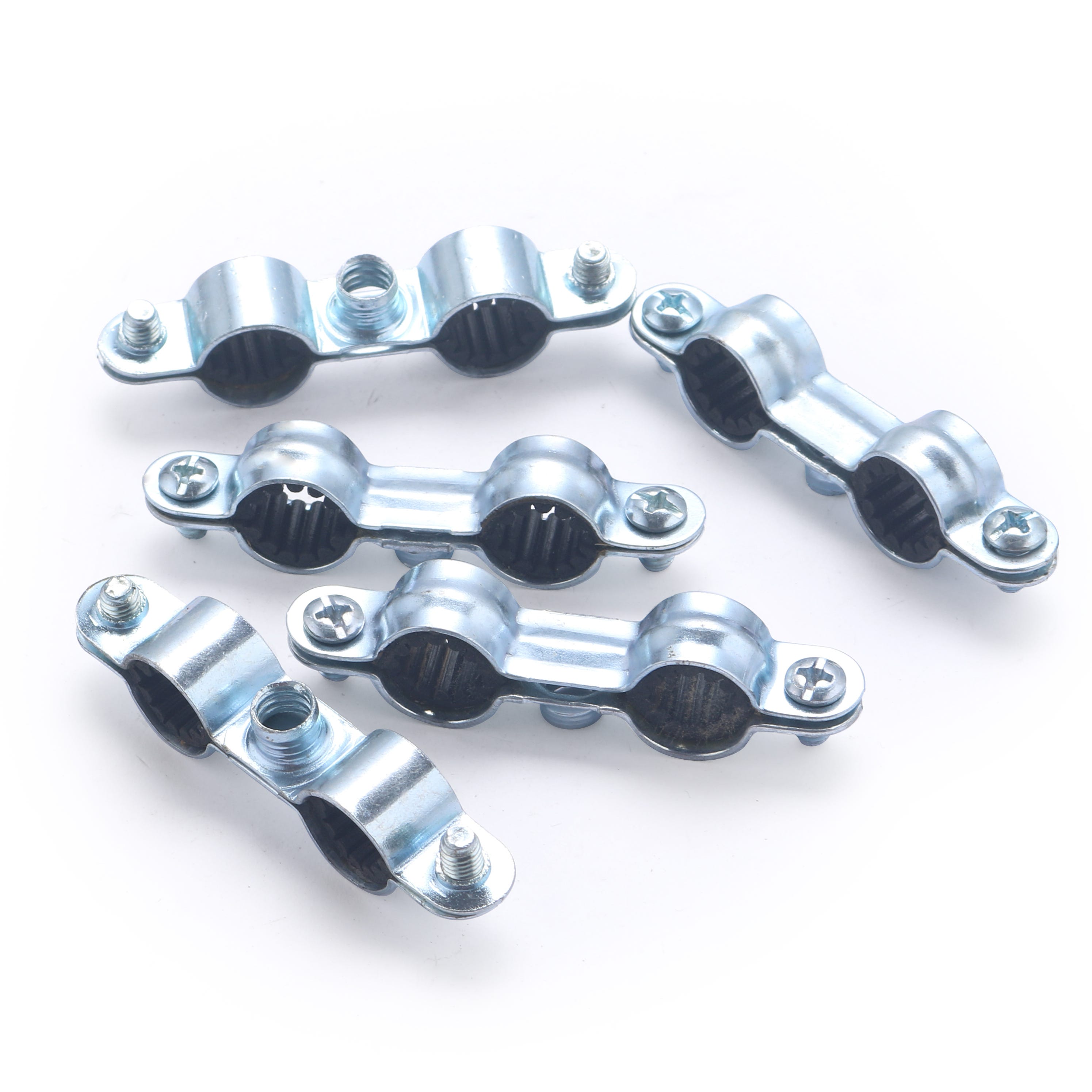 Collier Double Isophonique de Fixation x5 pour Tube Plomberie Ø10 NOYON ...
