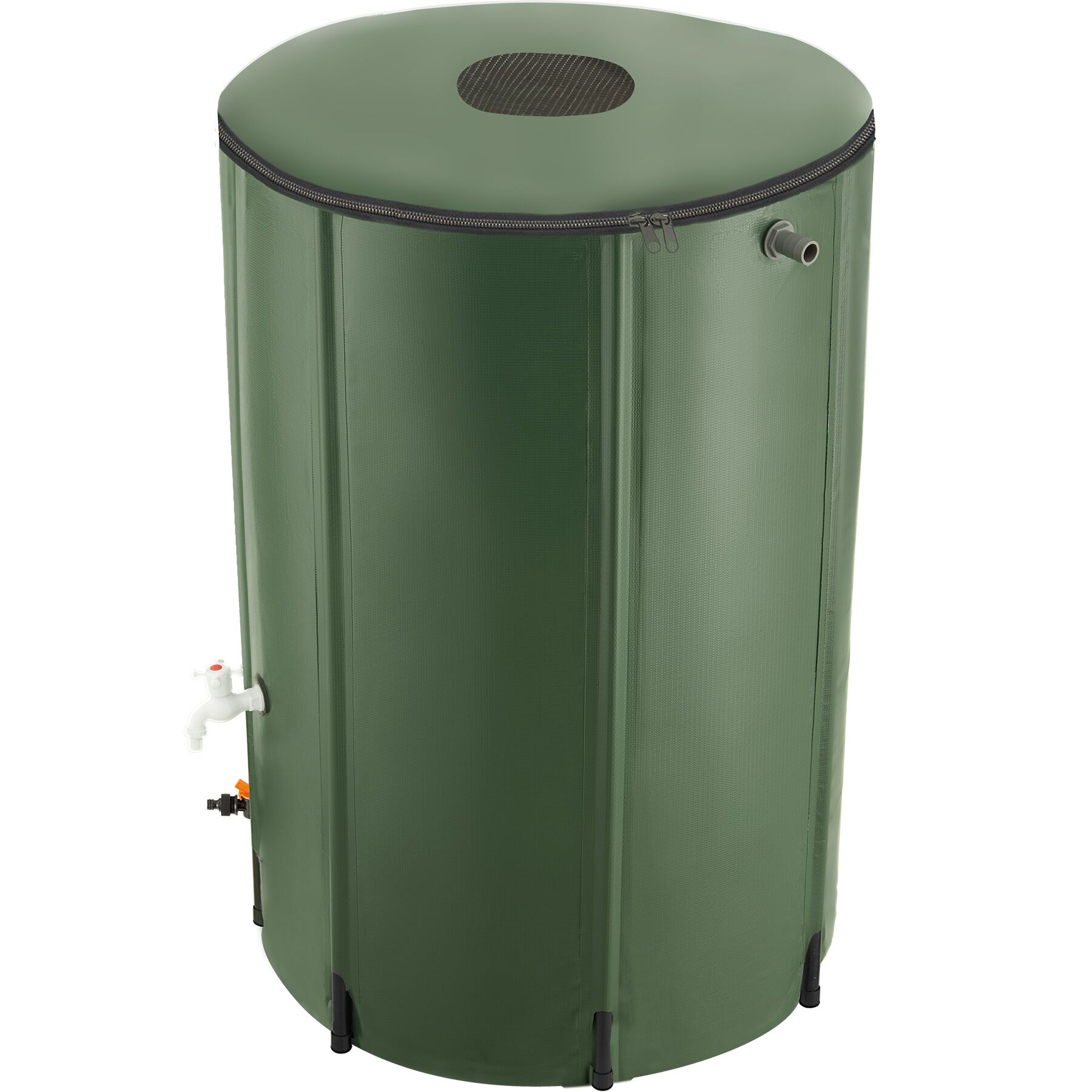 Tonneau récupérateur d'eau de pluie 380 L de volume TECTAKE - 2