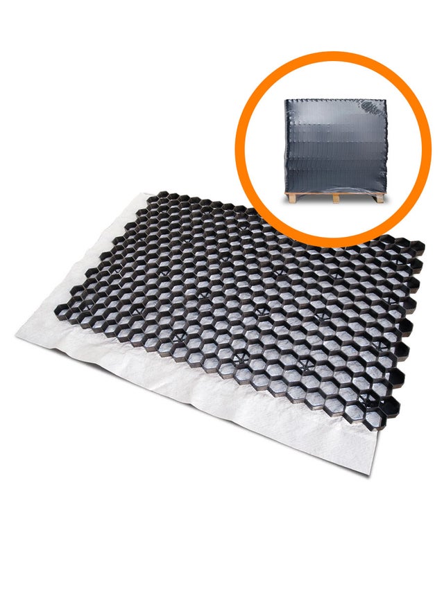 Action Palette complète stabilisateurs de gravier EuroGravel PRO noir (33,13m2 = €12,54/m2)