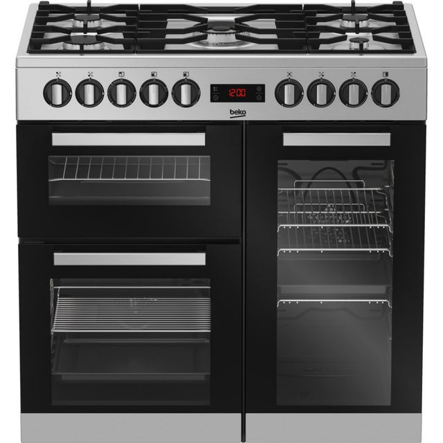 Cuisinières grande taille (piano) 60L BEKO 1200W 90cm, PS235315DX