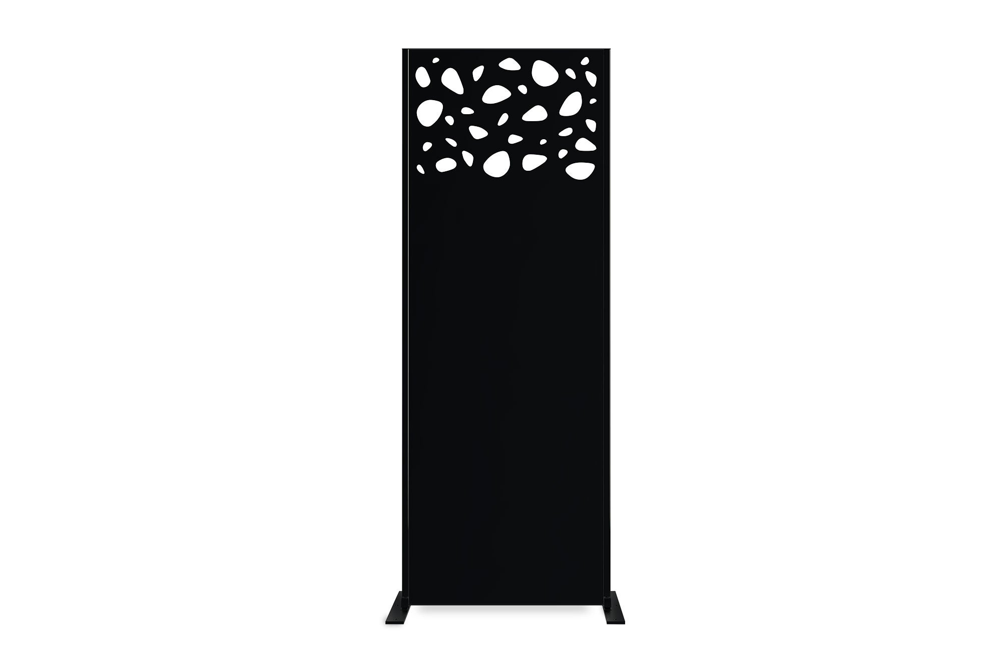 Panel dekoracyjny SUNNY czarny Wzorki H.160cm na górze