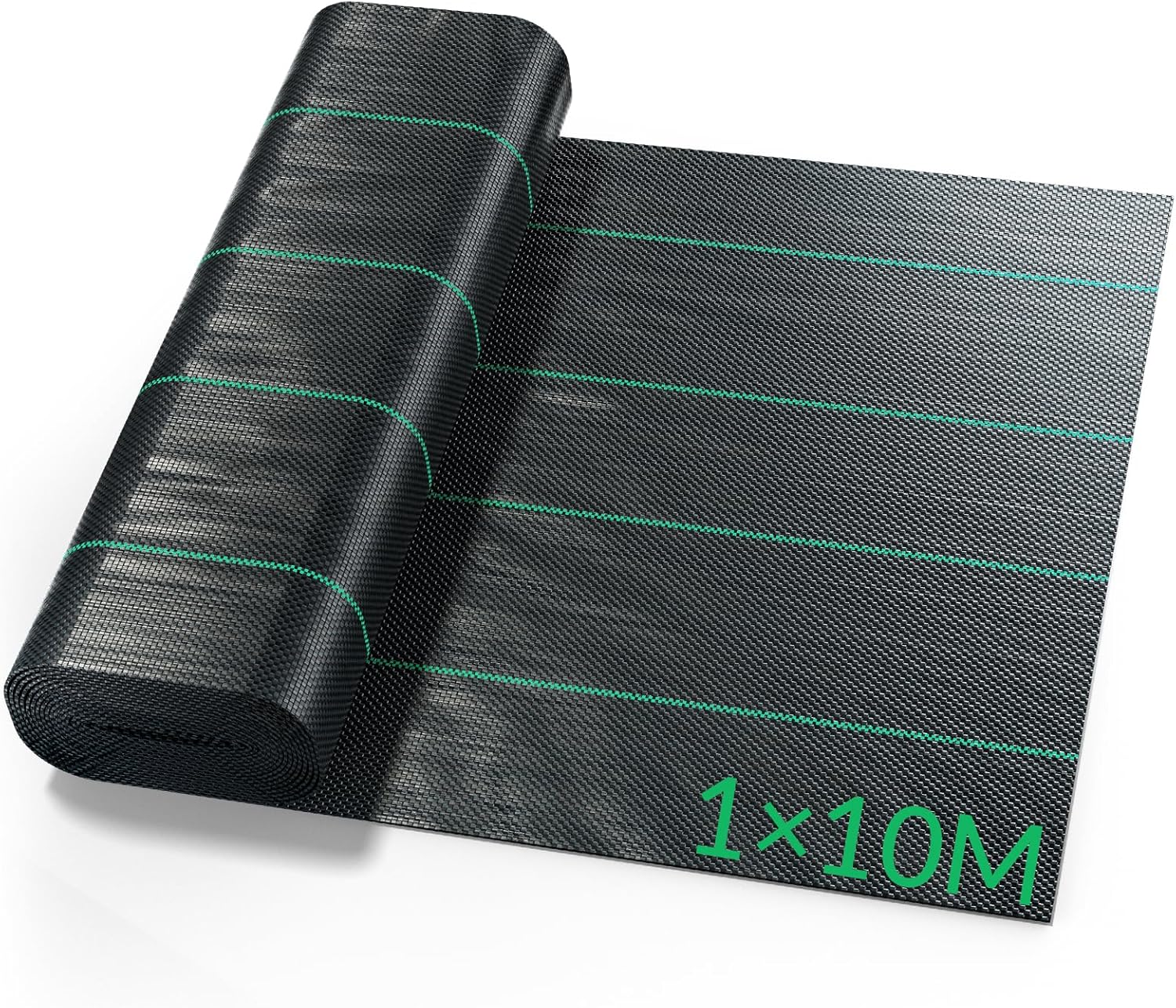 Tejido antihierbas 1 x 10 m - Tejido geotextil antihierbas 100 g/m² ...