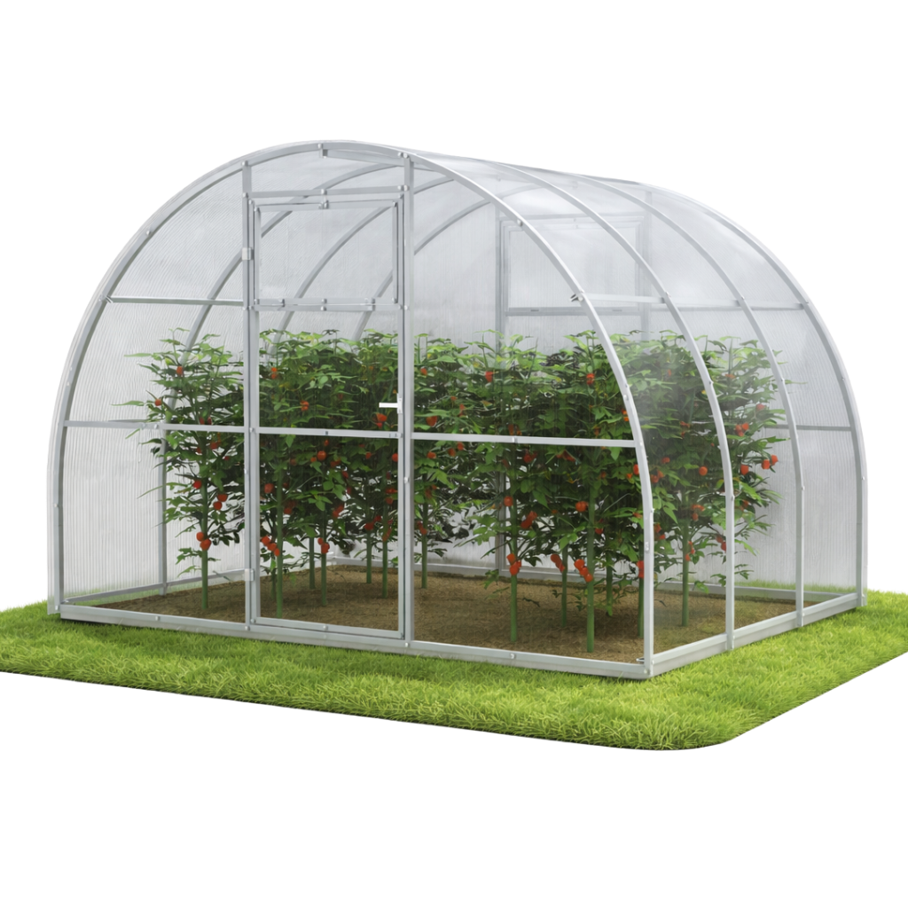 Szklarnia ogrodowa Tunel 3x2 m profile 40x20 poliwęglan 6mm - Szklarnia z poliwęglanu