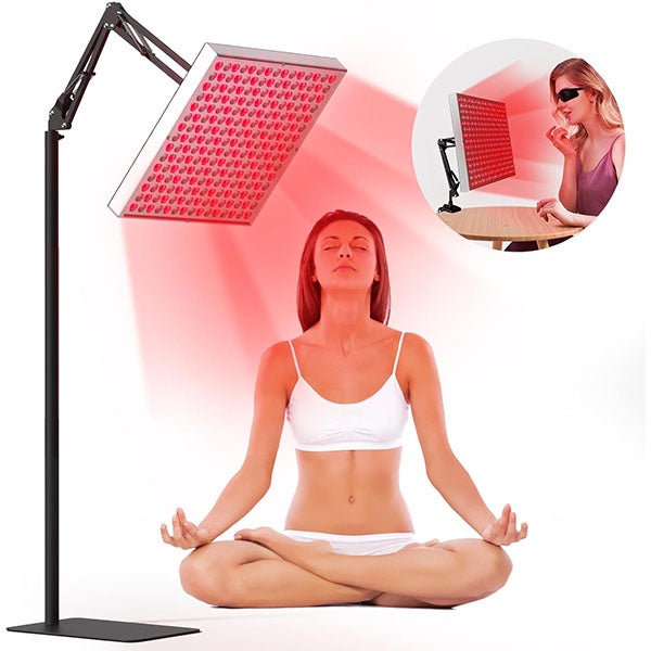 Fascia Terapia A Luce Rossa E Infrarossi - Per Dolori A Schiena, Gambe, Spalle, Con Timer, USB - Foto 8