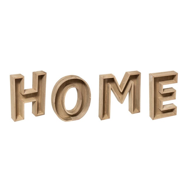 Bougeoir Lettre L En Bois Fait Main - Hauteur 12 Cm - Décoration Maison