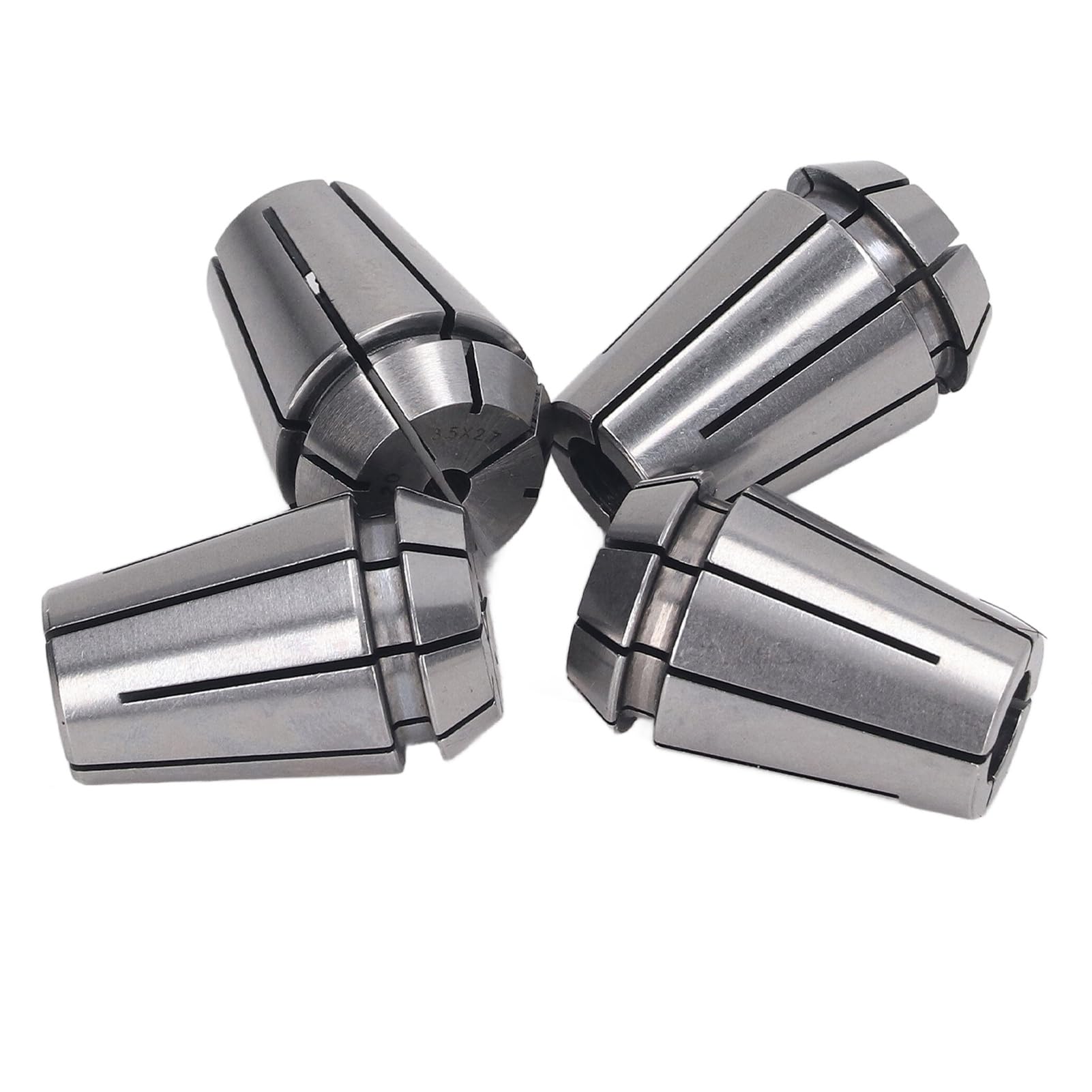 15 Pièces Pinces ER11 Set Complet 1mm à 6.5mm + 1/8" 1/4" Pour CNC Gravure