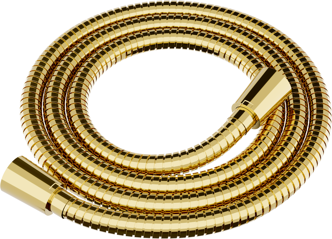 Mexen wąż prysznicowy 150 cm, złoty - 79460-50