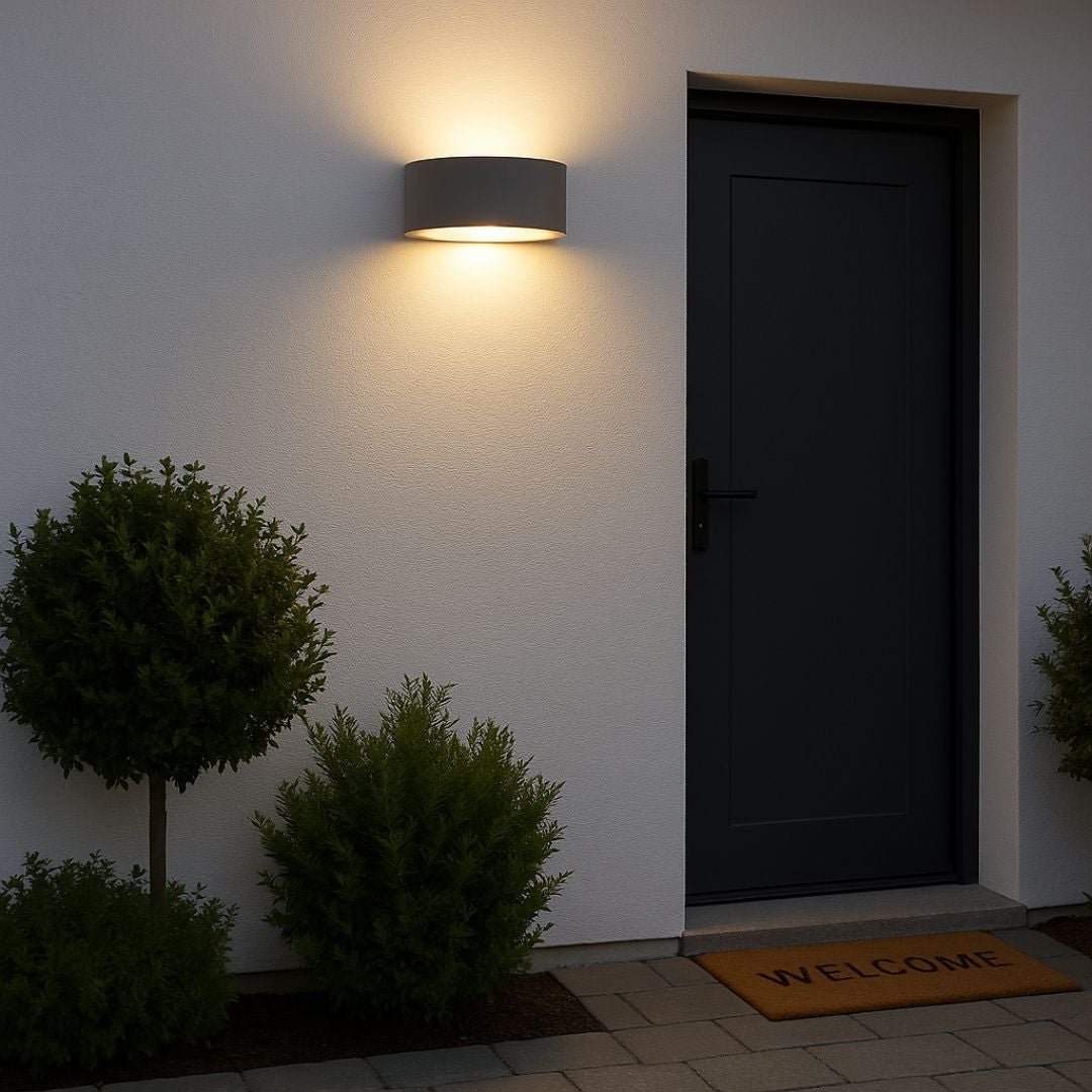 LED DECO IP54 DOUBLE LUMIERE 2x3,4W 3000K 100º 230V NOIR - 6