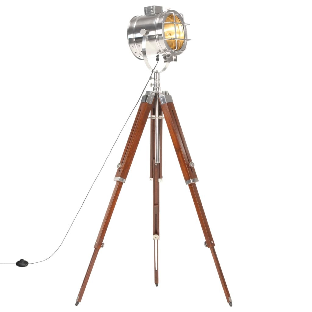 VidaXL Lampada da Terra a Treppiede Legno Massello di Mango 165 cm | Leroy Merlin
