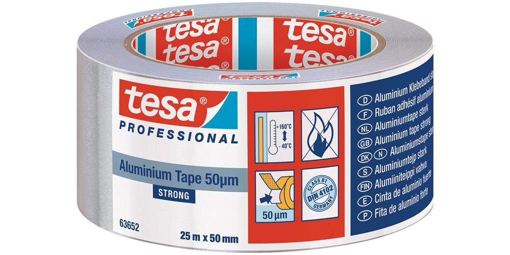 Ruban adhésif Aluminium 50 mm x 25 m - Tesa - 6