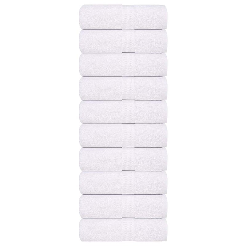 Ręczniki dla gości, FROGN, 10 szt., białe, 30x50 cm, 360 g/m² vidaXL