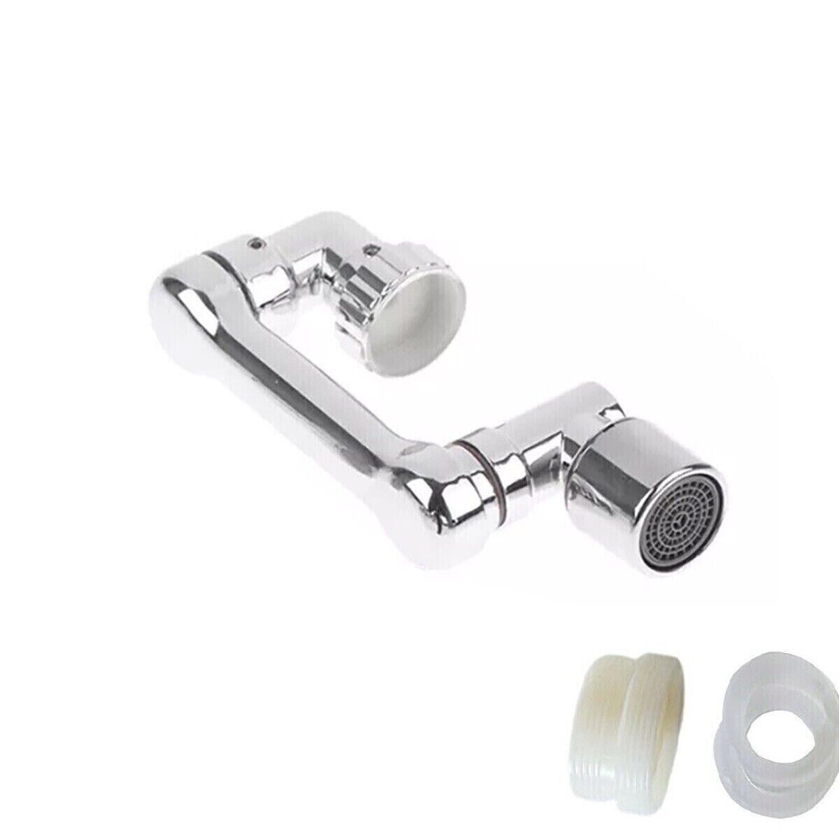 RUBINETTO PROLUNGA LAVABO ROMPIGETTO AREATORE BAGNO ROTANTE BRACCIO GIREVOLE 180 - 6