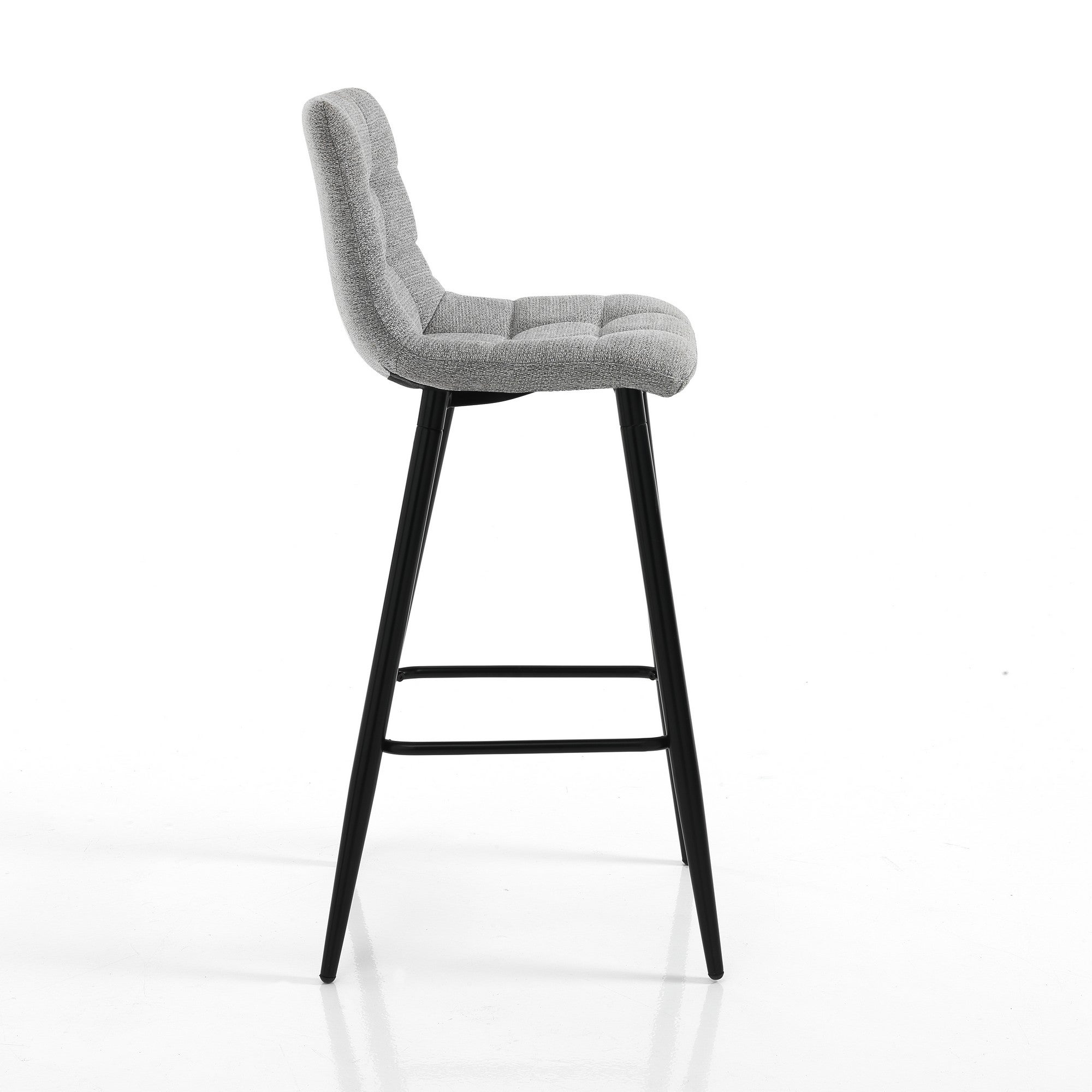 Taburete AMELIE GRIS CLARO - 2