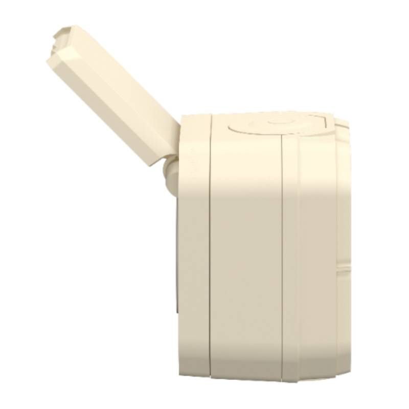 Lot De 2 Prises Legrand SAGANE – 2P+T, Coloris Silex/sable Beige, Réf 84252