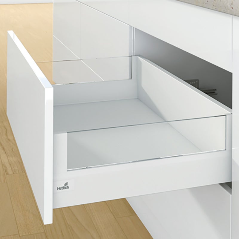 Kit arcitech 94 avec designside hauteur 186 - Décor : Blanc - Longueur : 550 mm - HETTICH - 2