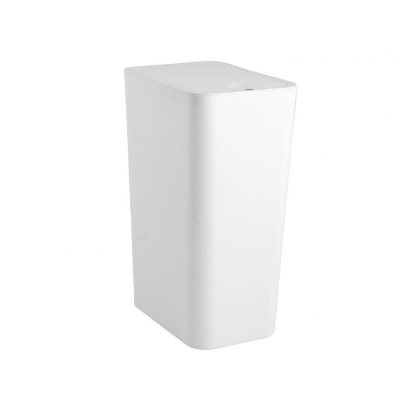 siduytin Poubelle de tri Pratique à Double Compartiment, avec Bouton-Poussoir rectangulaire en Plastique innovant, poubelles à déchets, Café, 29X21X33CM siduytin Poubelle de tri Pratique à Double Compartiment, avec Bouton-Poussoir rectangulaire en Plastique innovant, poubelles à déchets, Café, 29X21X33CM