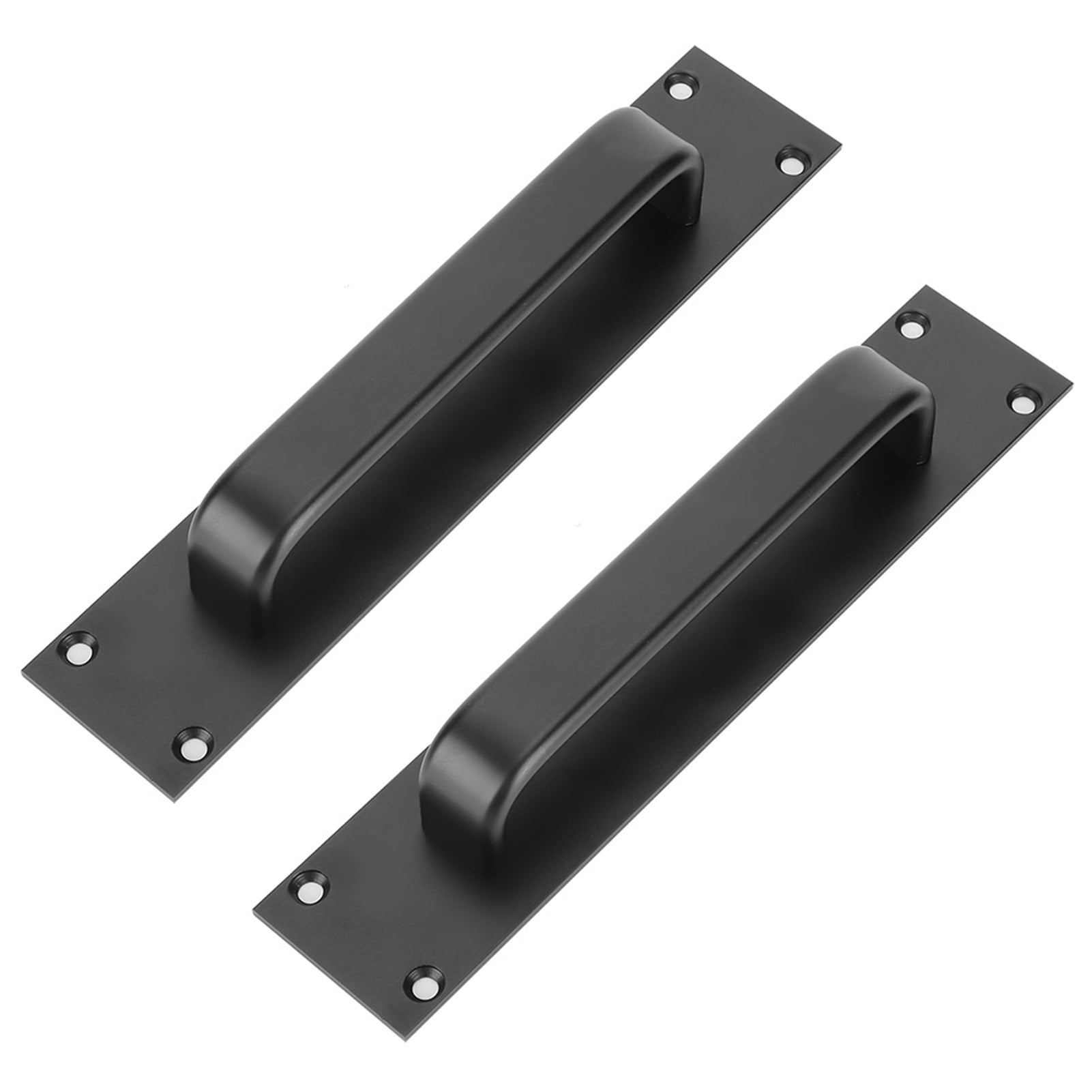 Zestaw 2 uchwytów do drzwi przesuwnych stodoły, 20 cm, ze stopu aluminium, do drzwi przesuwnych stodoły, bramy, szafy, szuflady